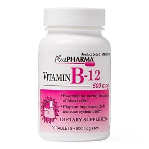 Vitamin B12 500Mg Tab  100/Btl