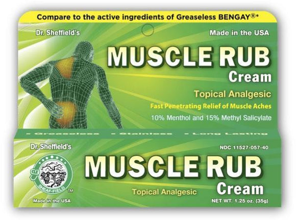 Muscle Rub Cream 1.25Oz Ea.