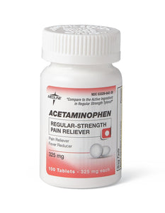 Acetaminophen Tabs 325Mg 100/Btl