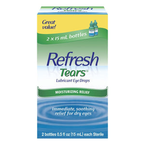 Oph Soln Refresh Tears 0.5% 2X15Ml  2/Bx