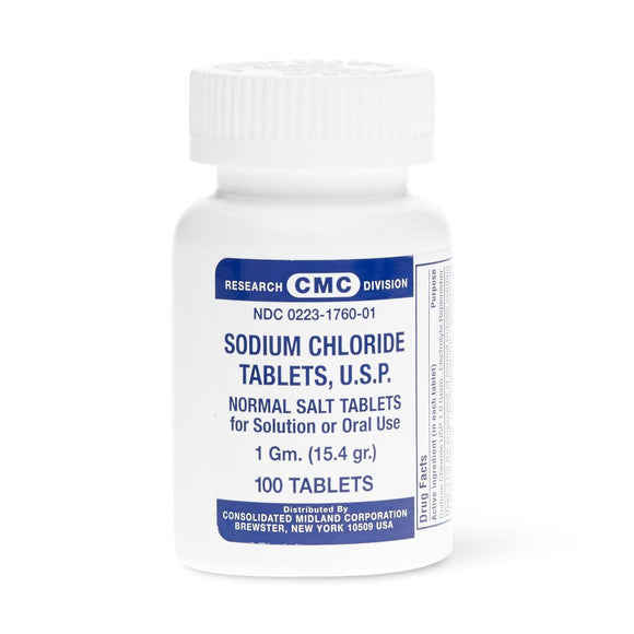 Sodium Chloride 1G Tab  100/Btl