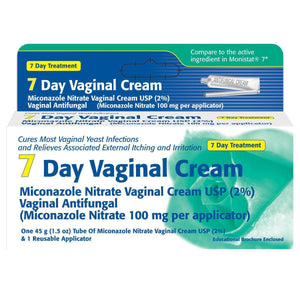 Miconazole Nitrate 2% 7 Day Vag Crm+1App  Ea.