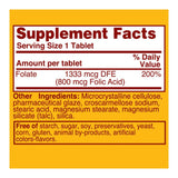 Folic Acid 800Mcg Tab 100/Btl