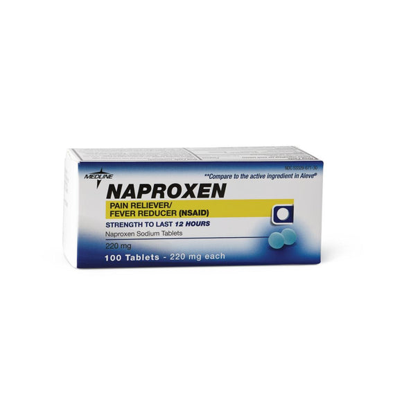 Naproxen Sodium 220Mg Tab 100/Btl