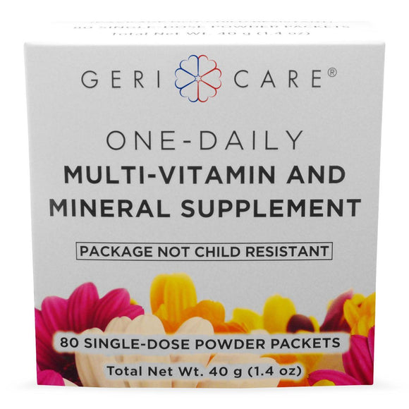 One Daily Multivitamin And Mineral Supplement Powder Packet, 80 Packets/Bx