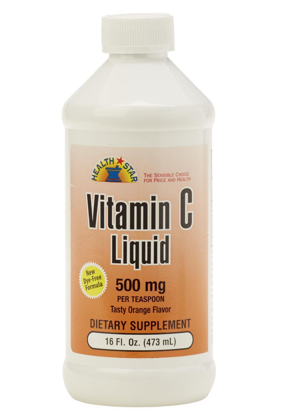 Vitamin C 500Mg/5Ml Liquid  16Oz  Ea.