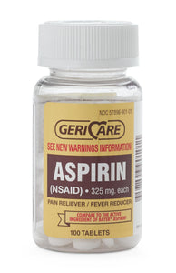 Aspirin 325Mg 100/Btl