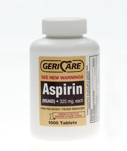 Aspirin 325Mg Tab 1000/Btl