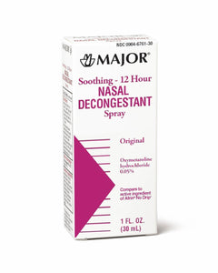 Nasal Decongestant Spray 12Hr 30Ml  Ea.