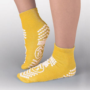 Slippers: Double Imprint Terry Knit Slippers, Yellow, Size 2Xl 1Pr