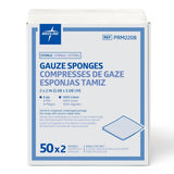 Gauze Sponge 2X2 8 Ply Sterile, Lf  2/Pk  100/Bx