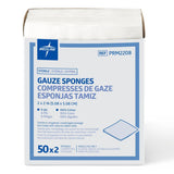 Gauze Sponge 2X2 8 Ply Sterile, Lf  2/Pk  100/Bx