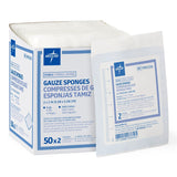Gauze Sponge 2X2 8 Ply Sterile, Lf  2/Pk  100/Bx