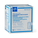 Bandage, Gauze, Conforming, 3X4.1Yd Sterile, Lf 12/Bx