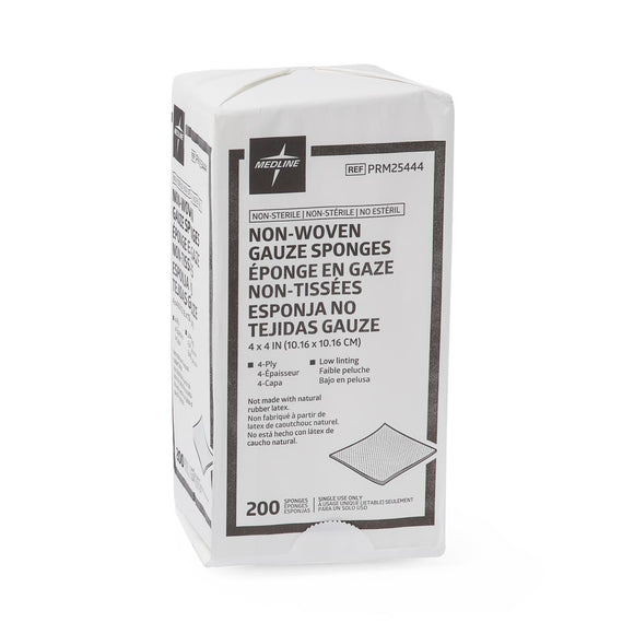 Woven Non-sterile 4-Ply Gauze Sponges, 4