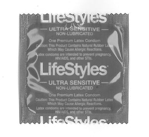 Condoms: Life Styles Non-lubricated Condoms  1000/Cs