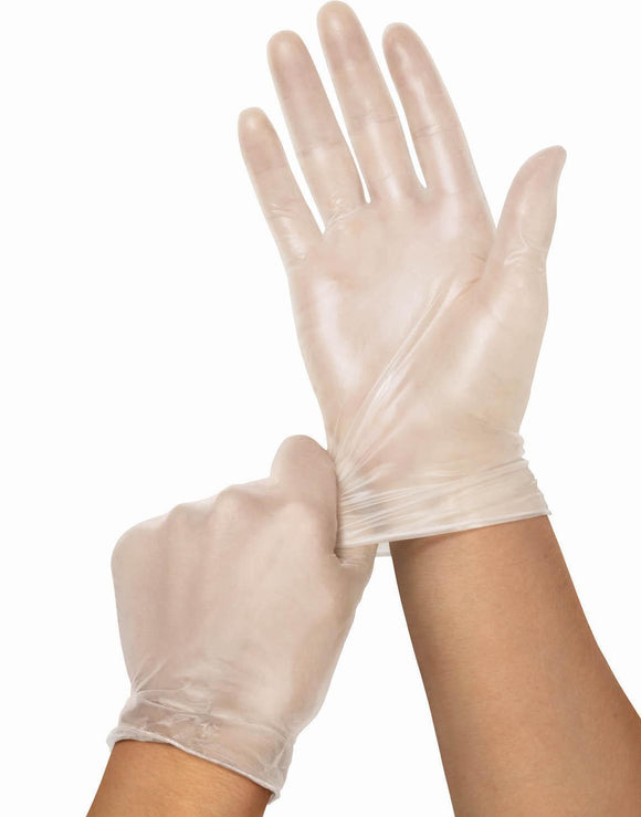 Exam Gloves Vinyl P/F N/S-  Medium 1500/Cs PVC512