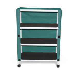 Cart, Economy, 20X32" 3-Shelf  Teal Ea.