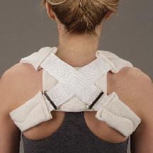 Strap, Clavicle, Cotton Cover, Foam Straps  Xl  Ea.