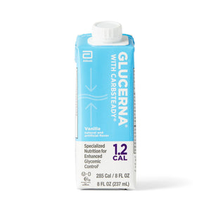 Glucerna 1.2 Nutritional Supplement, Vanilla, 8 Oz. Carton 24/Cs
