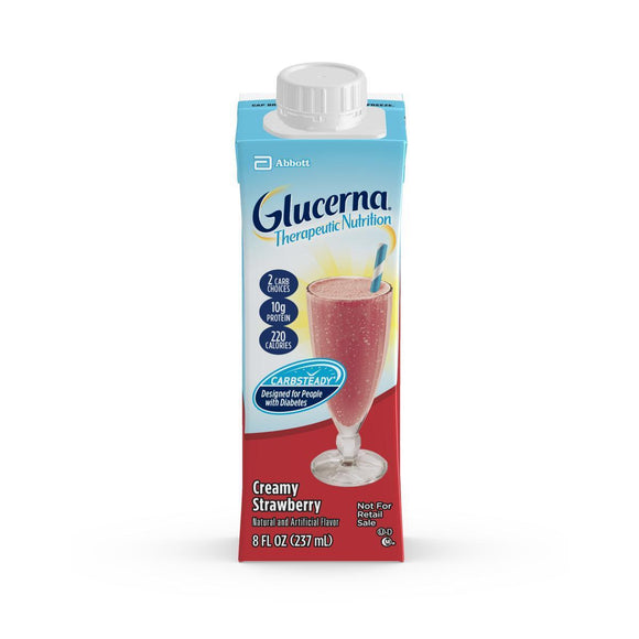 Glucerna Thera Shake Strawberry, 8Oz Carton, 24/Cs