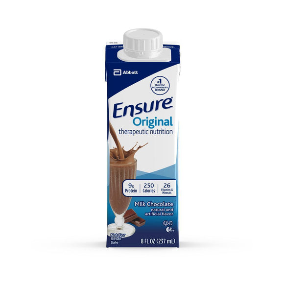 Ensure Original, Chocolate, 8Oz Carton, 24/Cs