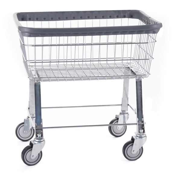 Cart, Laundry, Wire, Chrome, Economy Ea.