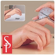 Goniometer, 360 Degree, 12", Clr Plstc