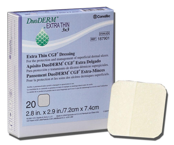 Dressing, Duoderm, Hydrocol, Extra Thin 2