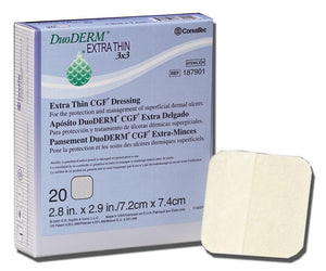 Dressing, Duoderm, Xtra Thin, Cgf 4" X 4" 10/Bx