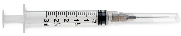 Luer-Lock Syringe with 23G x 1