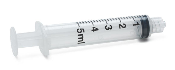 Syringe, Luer Lock, Sterile, 5Ml 100/Bx